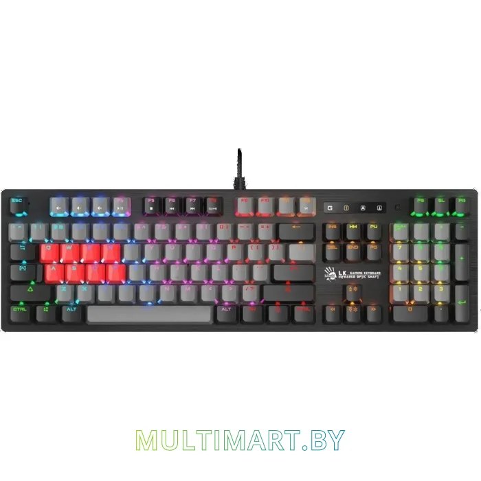 Клавиатура A4Tech Bloody B820R Dual Color